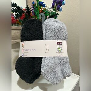 6 Pair Joyspun Cozy Socks - Super Soft Low Cut Socks
